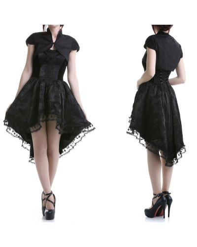 Bolero Negro Cuello Mao