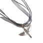 Necklace with Cross and Wings