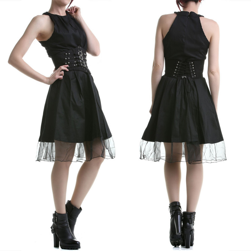 Black Underbust Corset