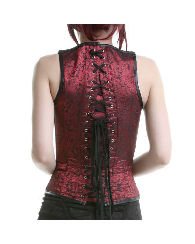 Corset Tirantes Rojo