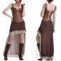 Corset Marron avec Zip Corset Marron avec Zip