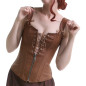 Corset Marron avec Zip Corset Marron avec Zip