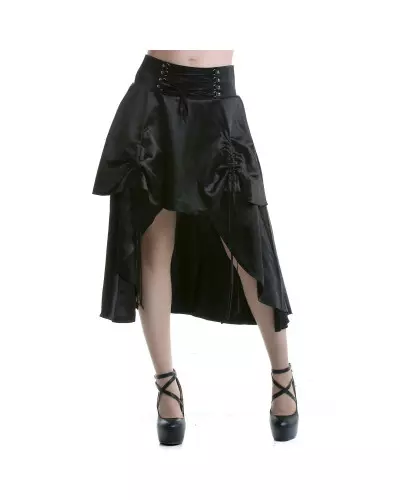 Black Skirt with Lacing from Style Brand at €25.00