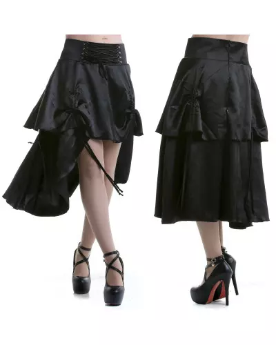 Black Skirt with Lacing from Style Brand at €25.00