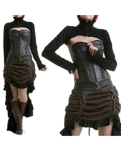Bolero de gola alta