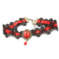 Red Choker with Guipure Red Choker with Guipure