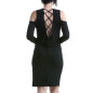 Vestido Apertado com Anéis Vestido Apertado com Anéis