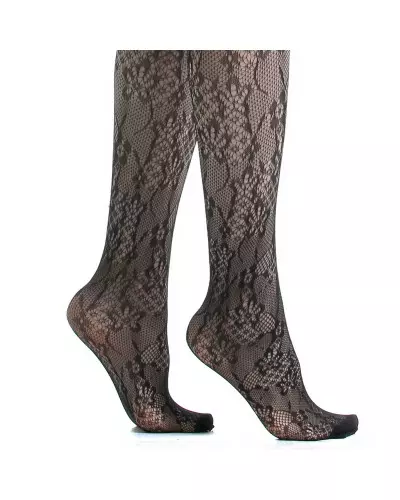 Tights Made of Mesh with Flower Design from Style Brand at €5.00