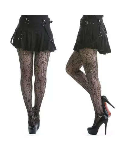 Tights Made of Mesh with Flower Design from Style Brand at €5.00