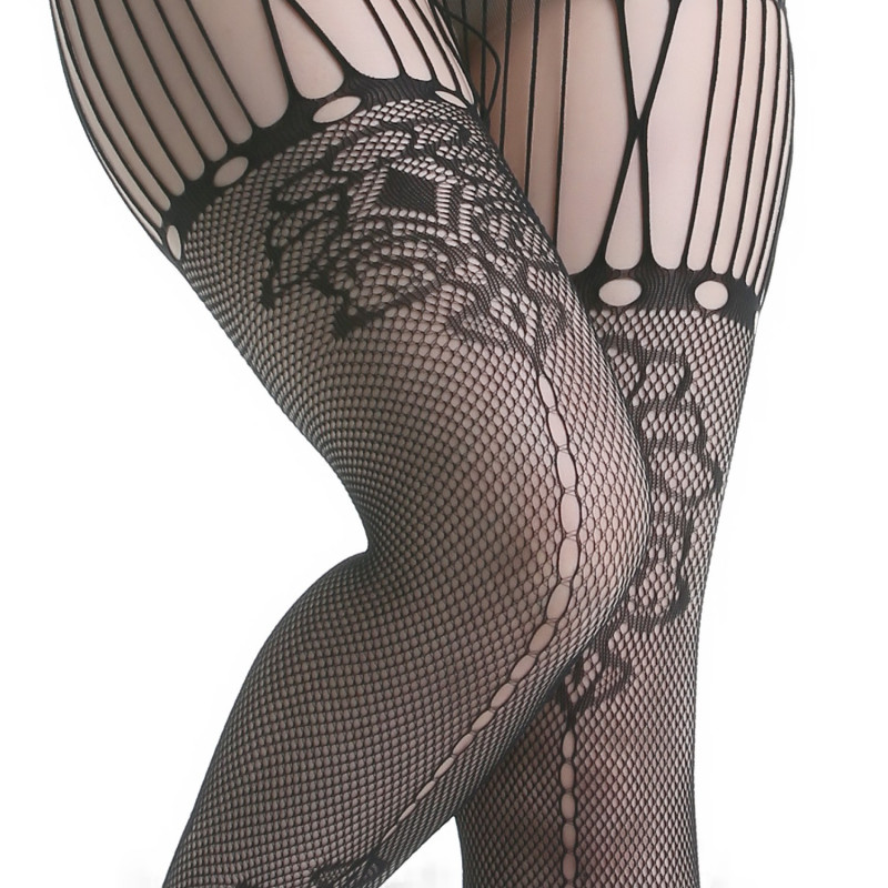 Strumpfhose mit Bändern