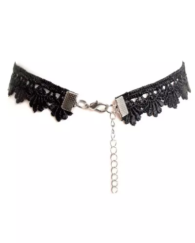Schwarzes Halsband aus Häkelspitze der Style-Marke für 5,00 €