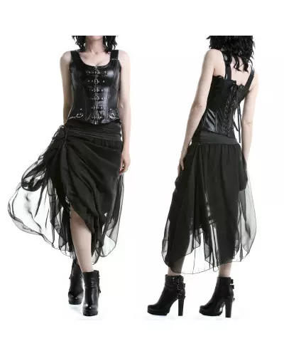 Faux Leather Corset from Style Brand at €29.00