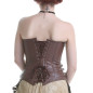 Brown Corset with Lacing