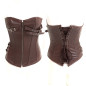Brown Corset with Lacing