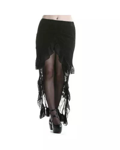 Black Skirt with Lace from Crazyinlove Brand at €25.00