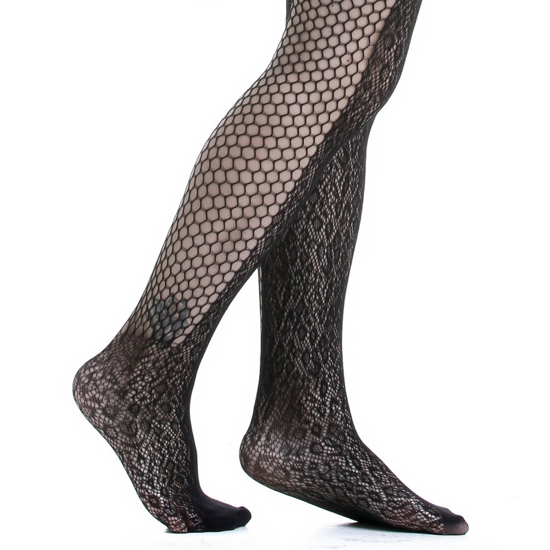 Collants Fausse Porte-Jarretelles
