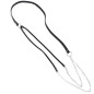 Kette aus Leder mit Ketten