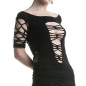 T-shirt com Aberturas