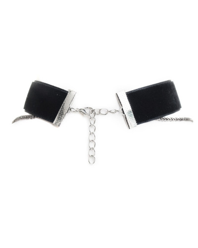 Collar con Colgante en Forma de Péndulo Rojo