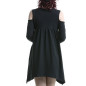 Vestido com Ombros Abertos Vestido com Ombros Abertos