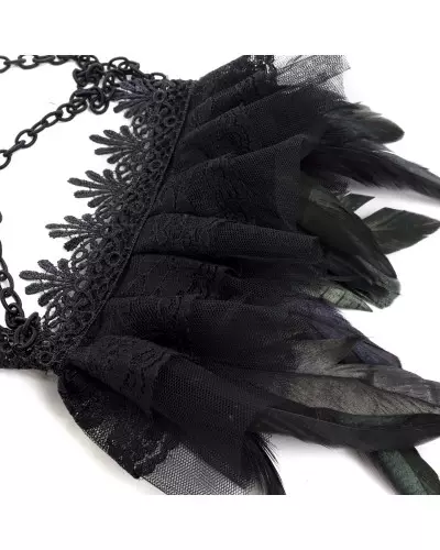 Shoulder Accessory with Feathers from Crazyinlove Brand at €19.90