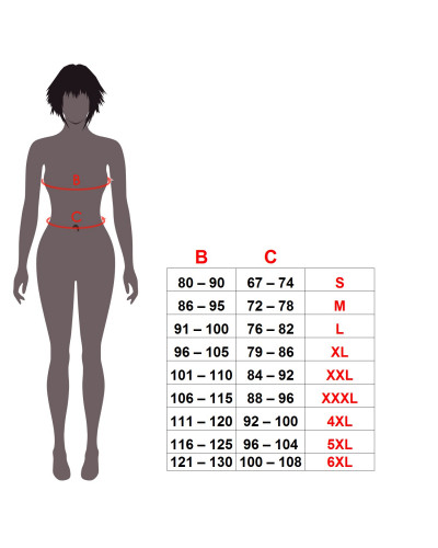 Special Closures Black Corset