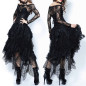Skirt with Mesh