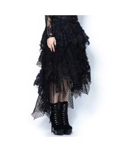 Skirt with Mesh from Dark in love Brand at €55.50
