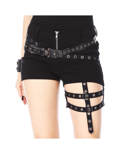 Shorts con Liguero Tipo Correa