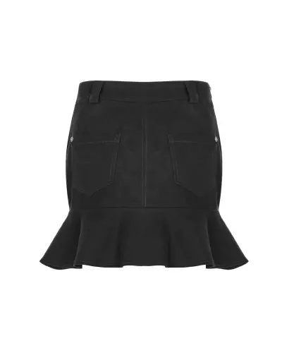 Mini Skirt with Buckles from Punk Rave Brand at €41.50