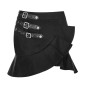 Mini Skirt with Buckles