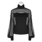 T-Shirt com Tule