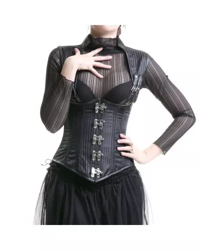 Underbust Corset with Straps and Stripes from Style Brand at €49.00