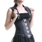 Corset Underbust com Suspensórios e Listras Corset Underbust com Suspensórios e Listras
