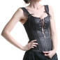 Corset com Cruzado e Zíper