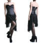 Corset Satin Noir Corset Satin Noir