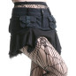 Tights Made of Mesh with Skulls