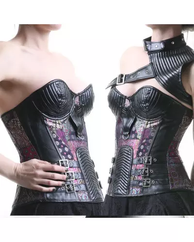 Black and Violet Corset with Bolero from Style Brand at €35.50