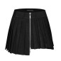 Asymmetrical Skirt with Zipper