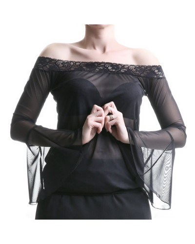 Camiseta Tul Transparente