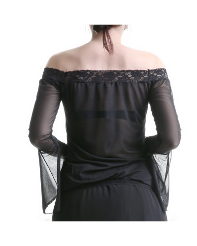 Camiseta Tul Transparente