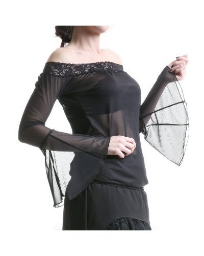 Camiseta Tul Transparente