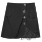 Skirt with Buttons and Lace
