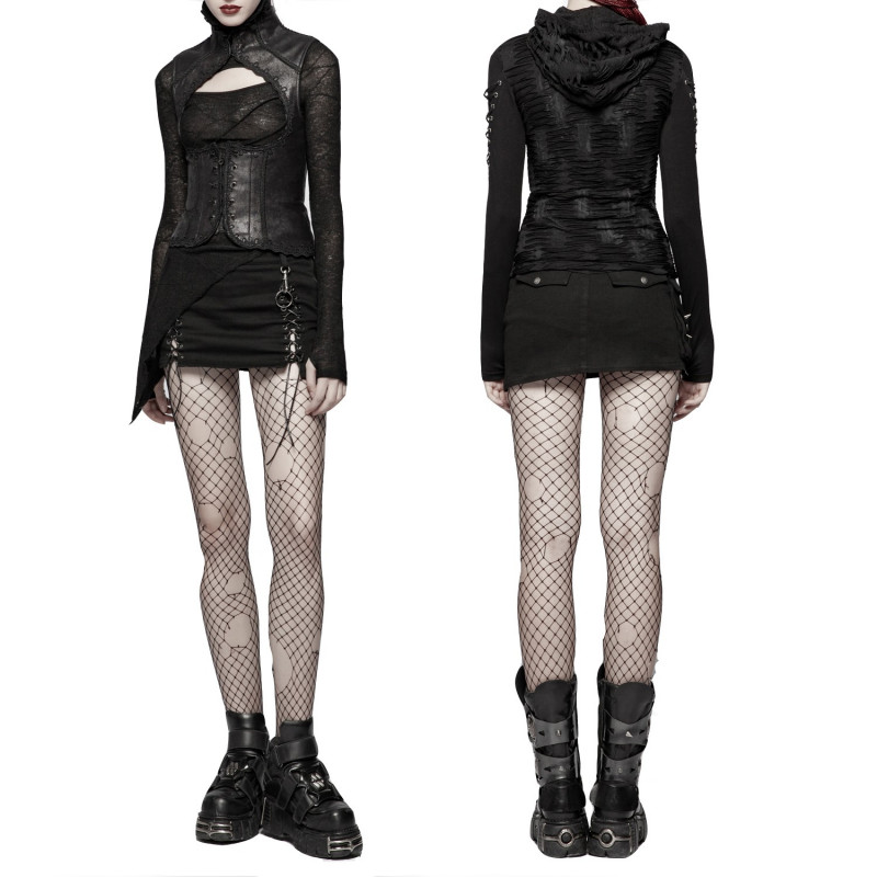 Miniskirt with Lacings