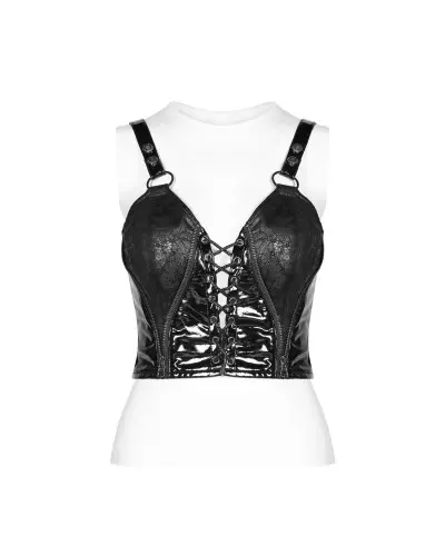 Top Made of Faux Leather from Punk Rave Brand at €41.00