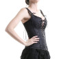 Corset com Cruzado e Zíper Corset com Cruzado e Zíper