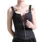 Corset com Cruzado e Zíper Corset com Cruzado e Zíper