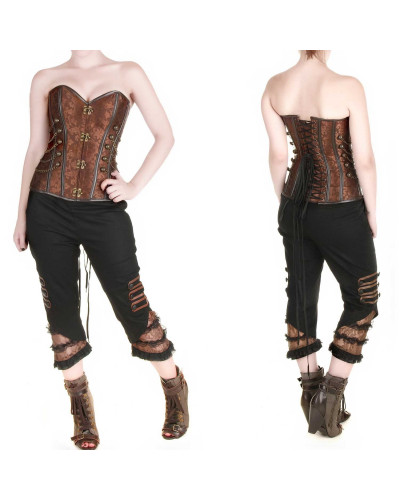 Corset Brocado Steampunk