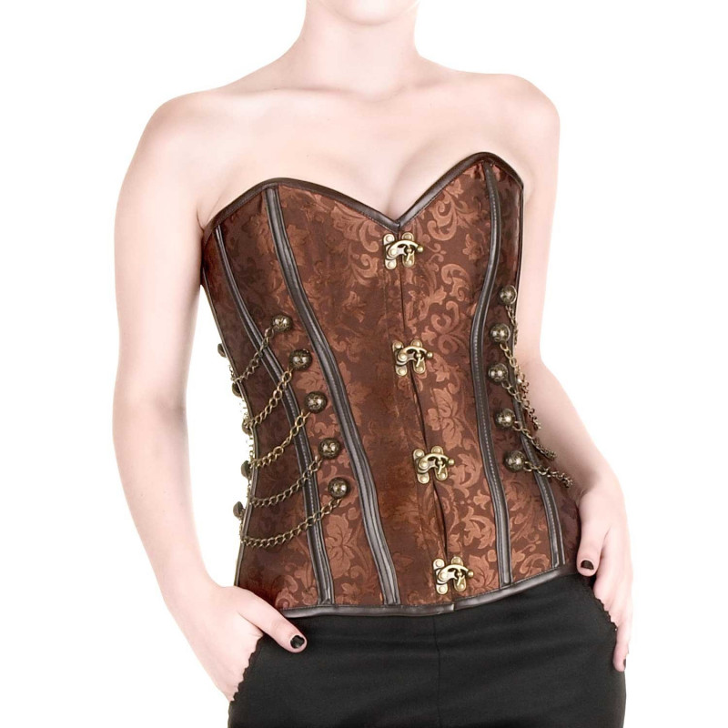Corset Brocado Steampunk