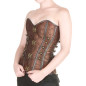 Corpete Steampunk Brocado Corpete Steampunk Brocado
